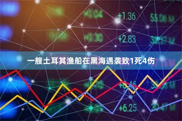 一艘土耳其渔船在黑海遇袭致1死4伤